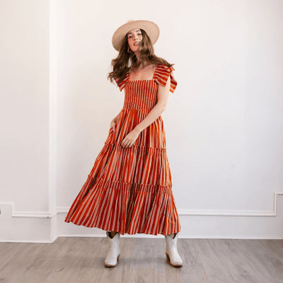 Sunshine Tienda® Hemingway Stripe Rio Dress